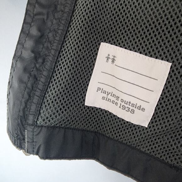 Columbia Kids Black / Gray Full Zip Windbreaker | Kids L (14/16) - Picture 5 of 11